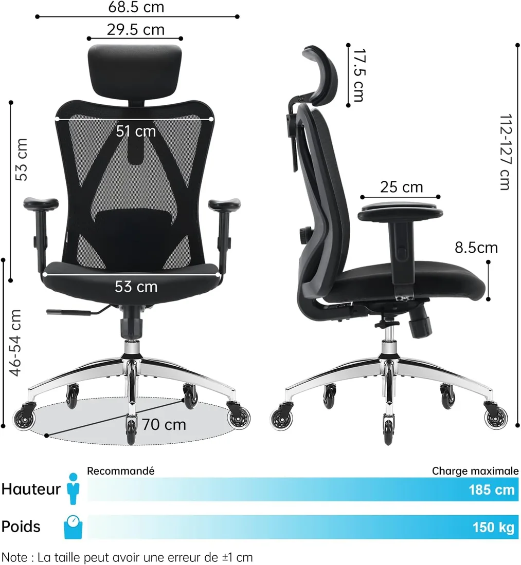 Sihoo B100, référence B0831LPLQB — miniature 3